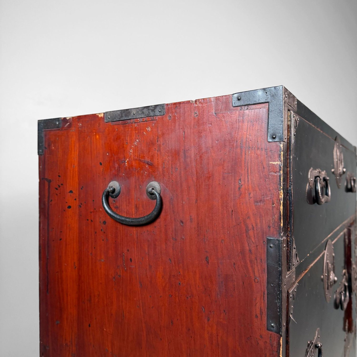 Large Japanese Tansu Chest of Drawers, Storage Cabinet, 1900s