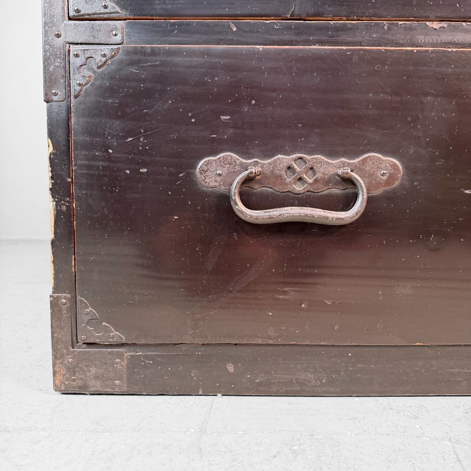 Large Japanese Tansu Chest of Drawers, Storage Cabinet, 1900s
