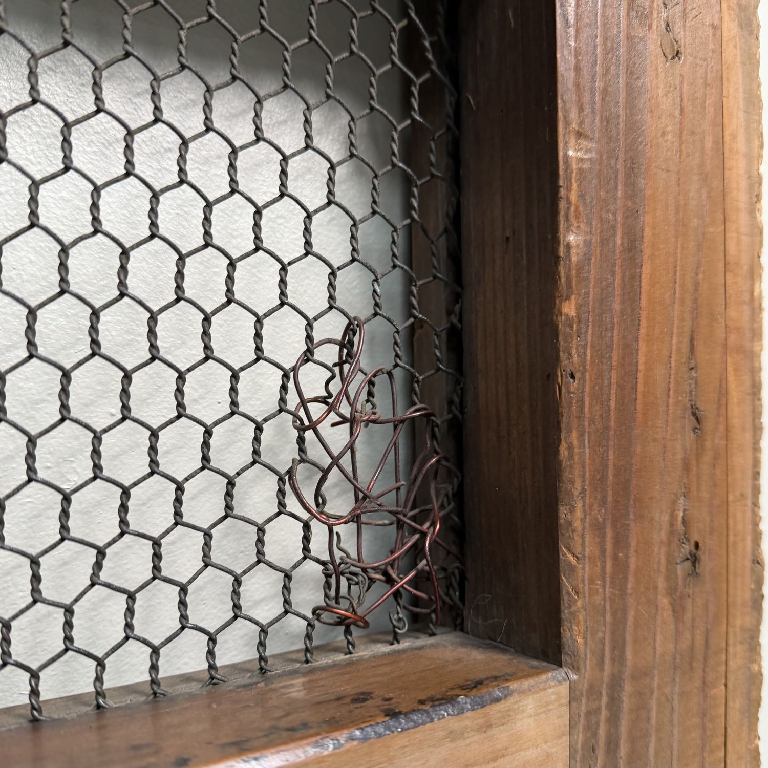 Antique Japanese Sliding Door, Architectural Wall Panel, 1890s