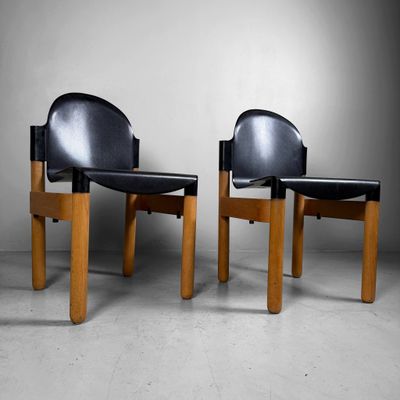 Set of Vintage Thonet Flex Chairs by Gerd Lange, West Germany, 1970s Set of Vintage Thonet Flex Chairs by Gerd Lange, West Germany, 1970s