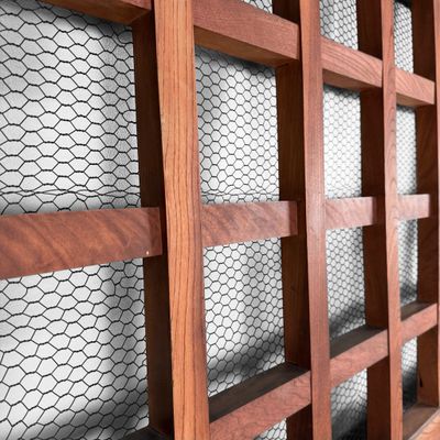 Antique Japanese Sliding Door, Architectural Interior Accent, 1900s