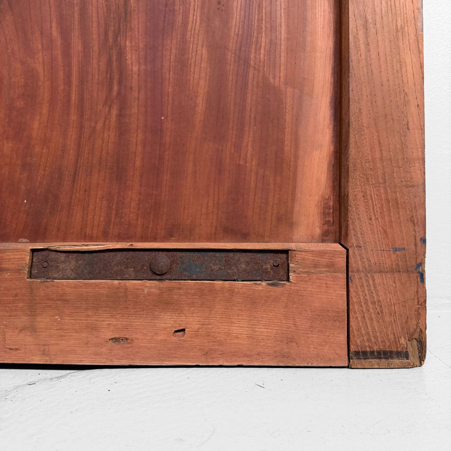 Antique Japanese Sliding Door, Architectural Interior Accent, 1900s