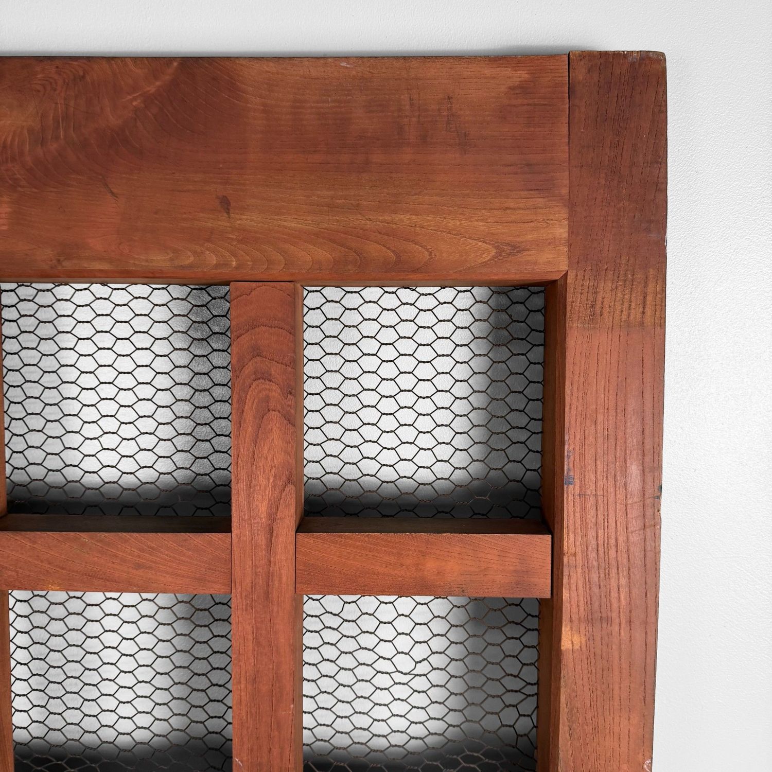 Antique Japanese Sliding Door, Architectural Interior Accent, 1900s