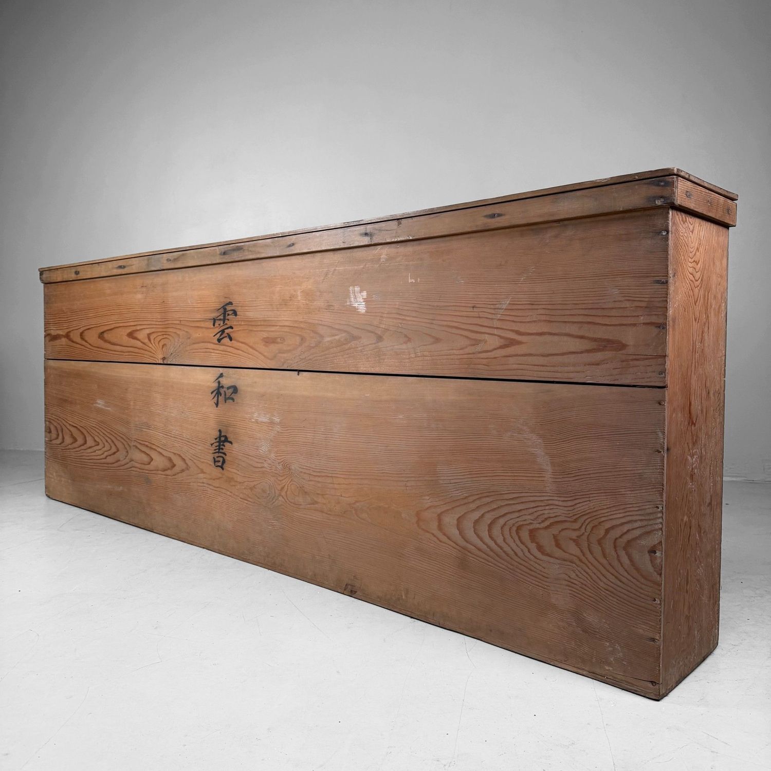 Antiek Japans Kamerscherm, Byōbu met Kalligrafie, 6 Panelen, 1890