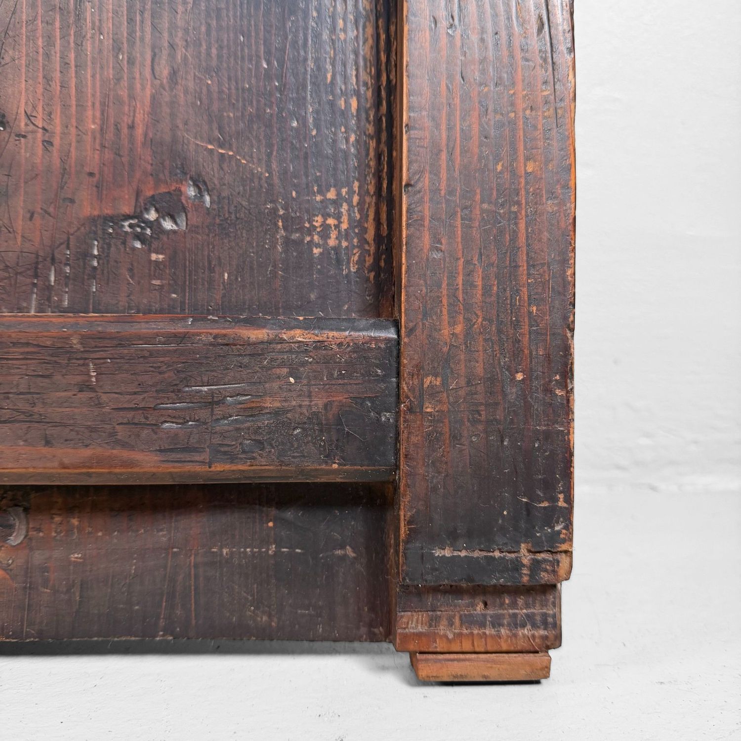 Japanese Wooden Wall Panels (Former Door Panels), Set of 2, c. 1890