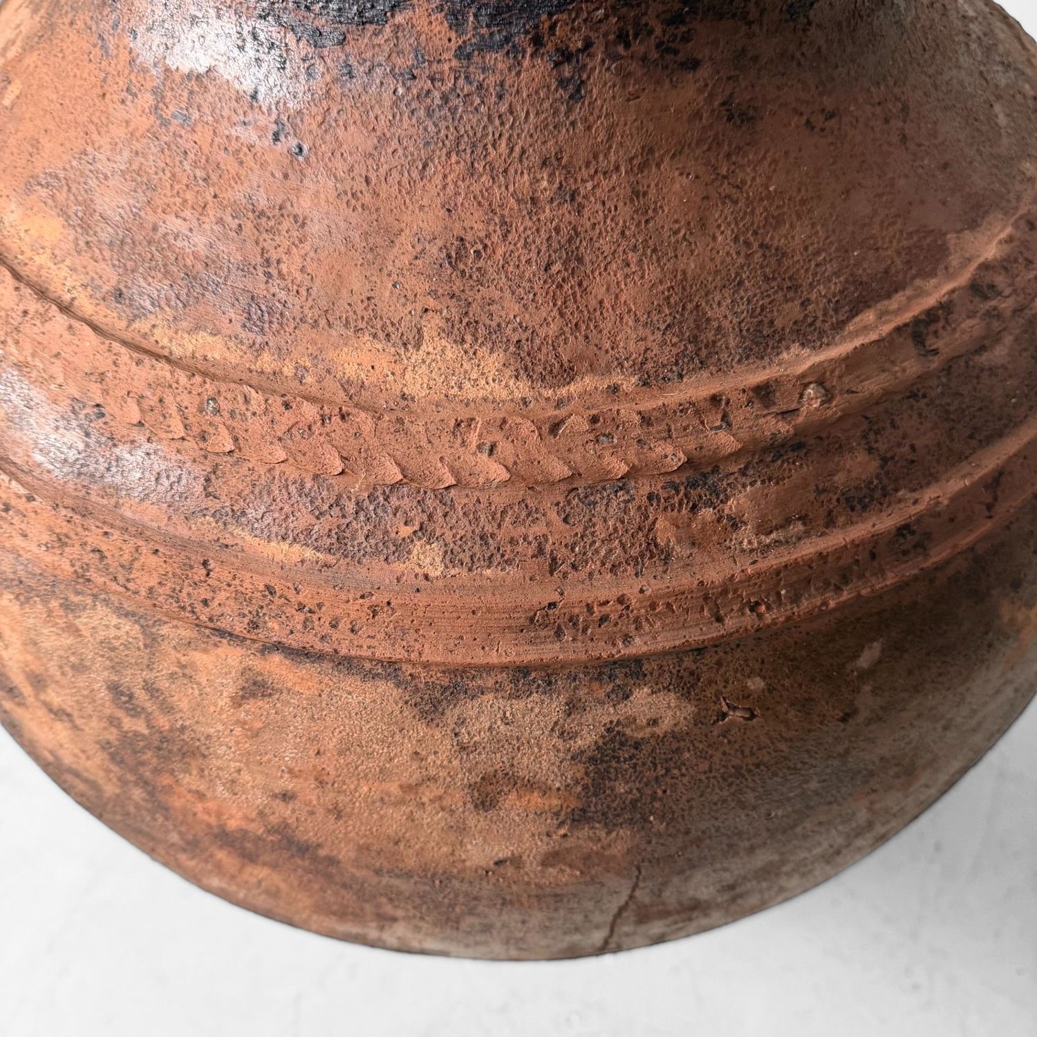 Antique Terracotta Jar, Large Olive Oil Amphora, Portugal, 1900–1930