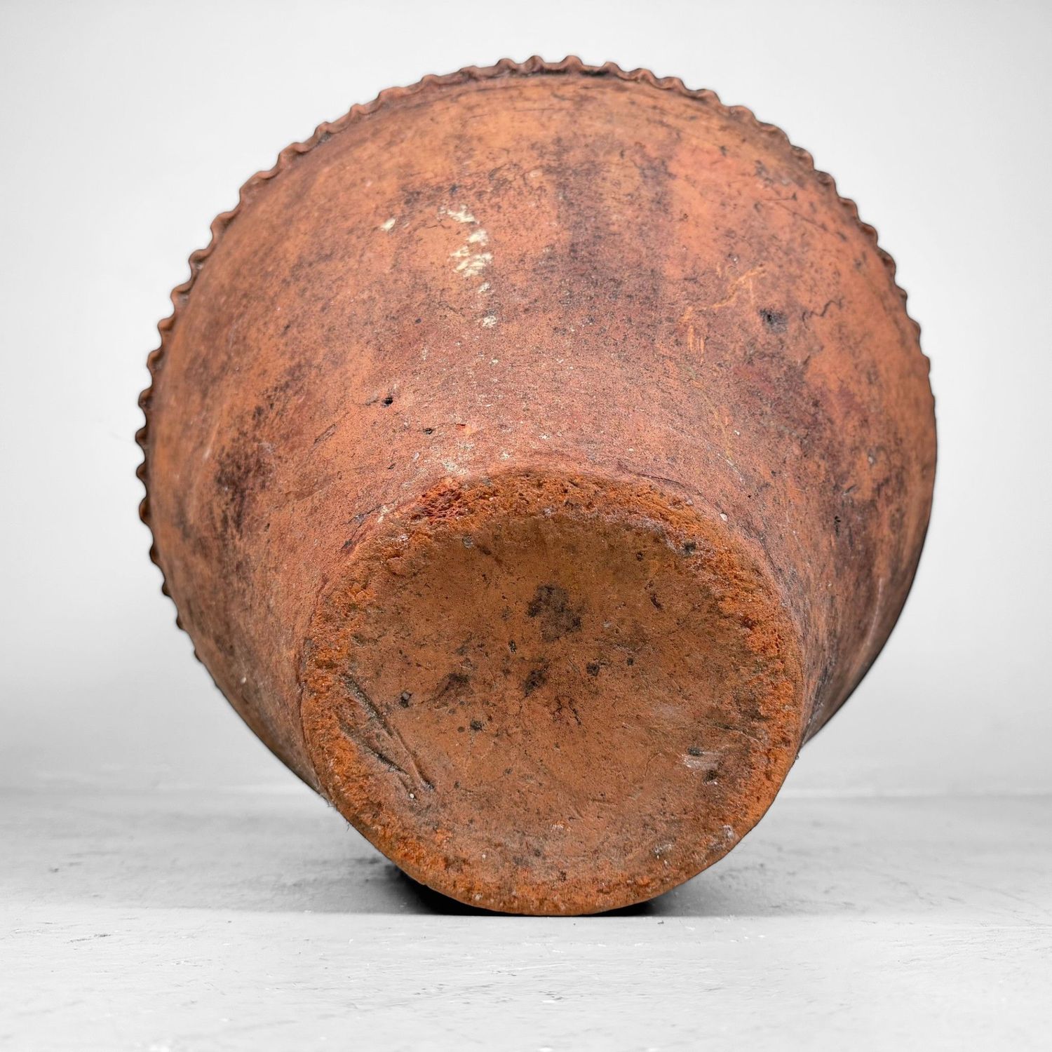 Antique Terracotta Jar, Olive Oil Amphora, Portugal, 1900–1930