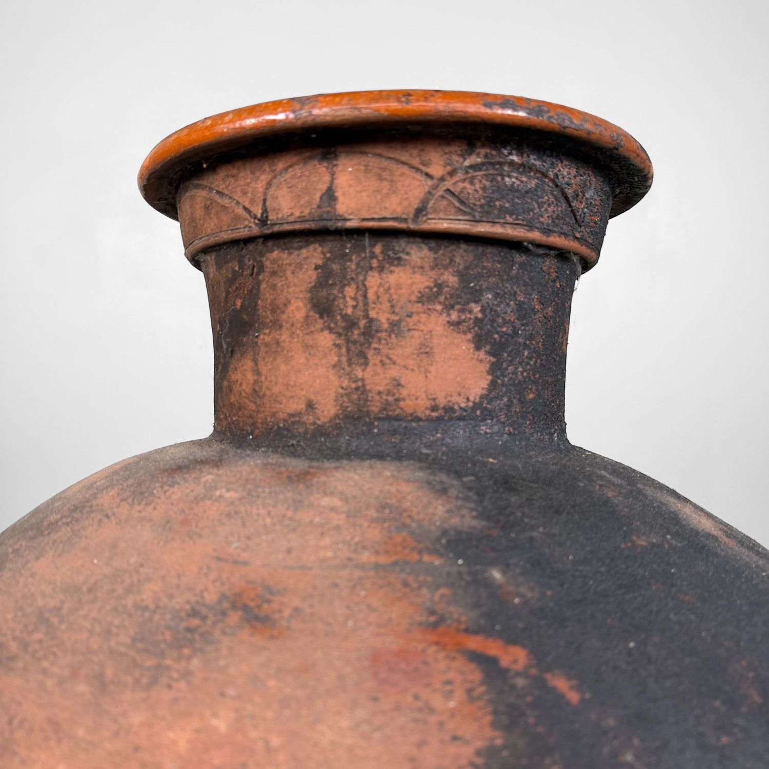 Antique Terracotta Jar, Olive Oil Amphora, Portugal, 1900–1930
