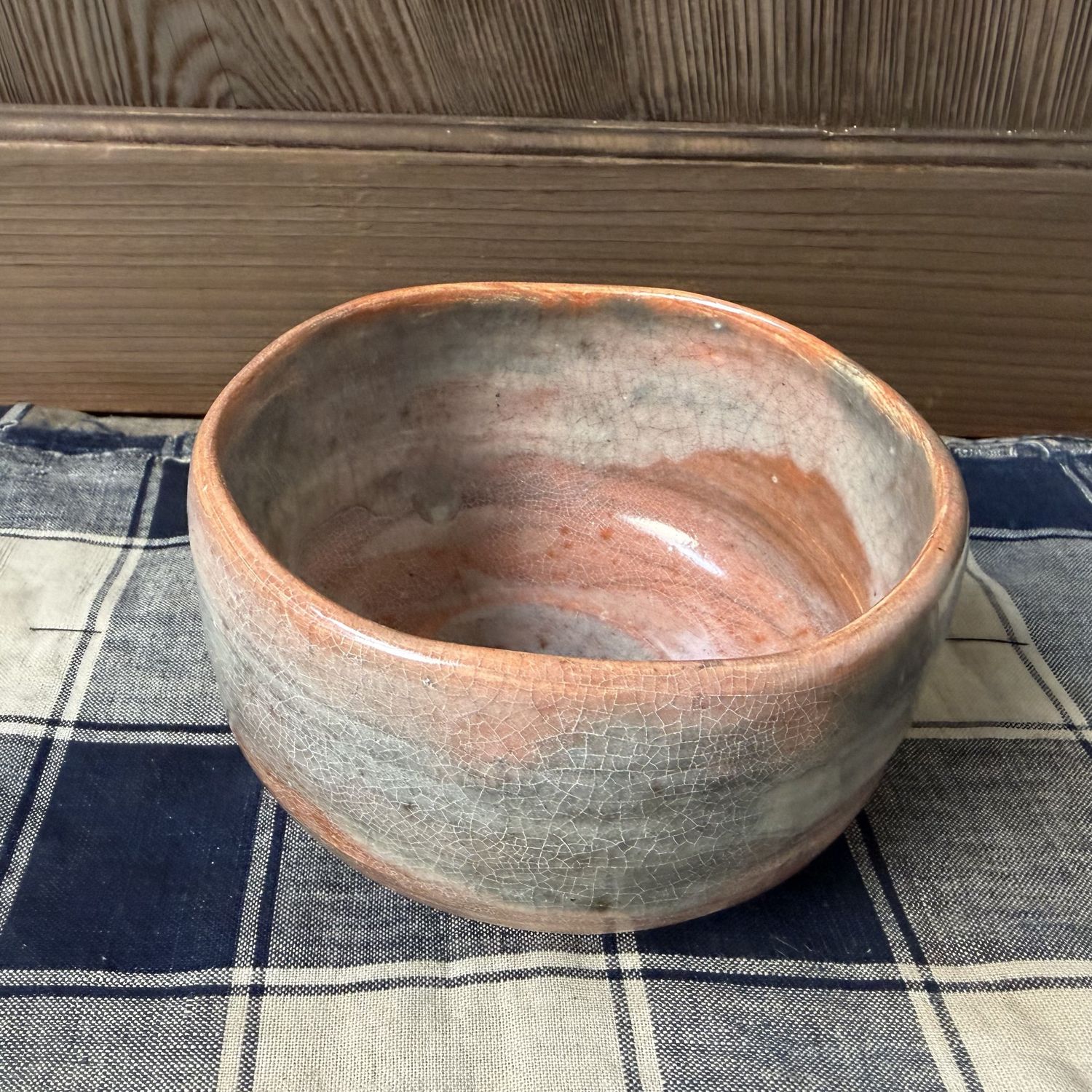 Japanese Raku-ware Matcha Chawan (Tea Bowl), 1970s
