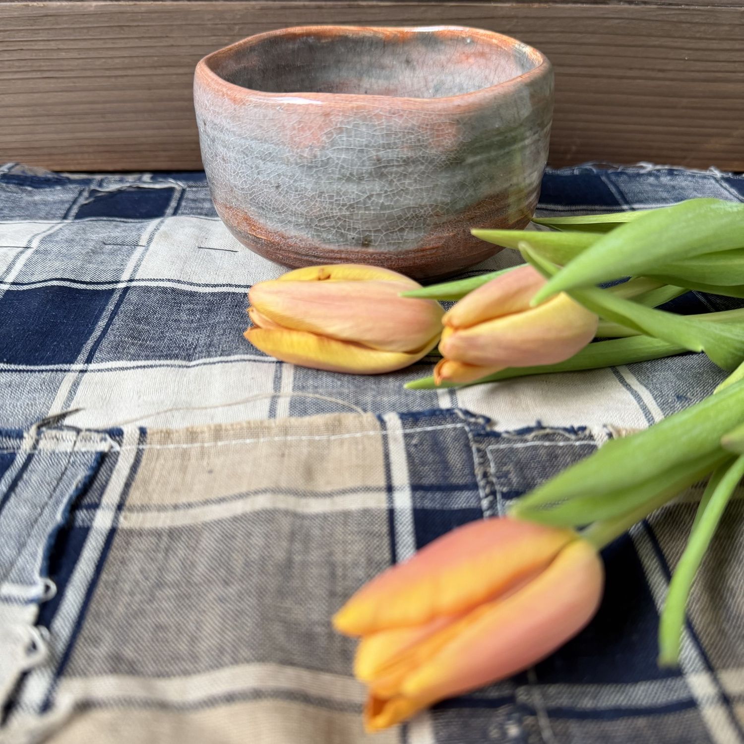 Japanese Raku-ware Matcha Chawan (Tea Bowl), 1970s