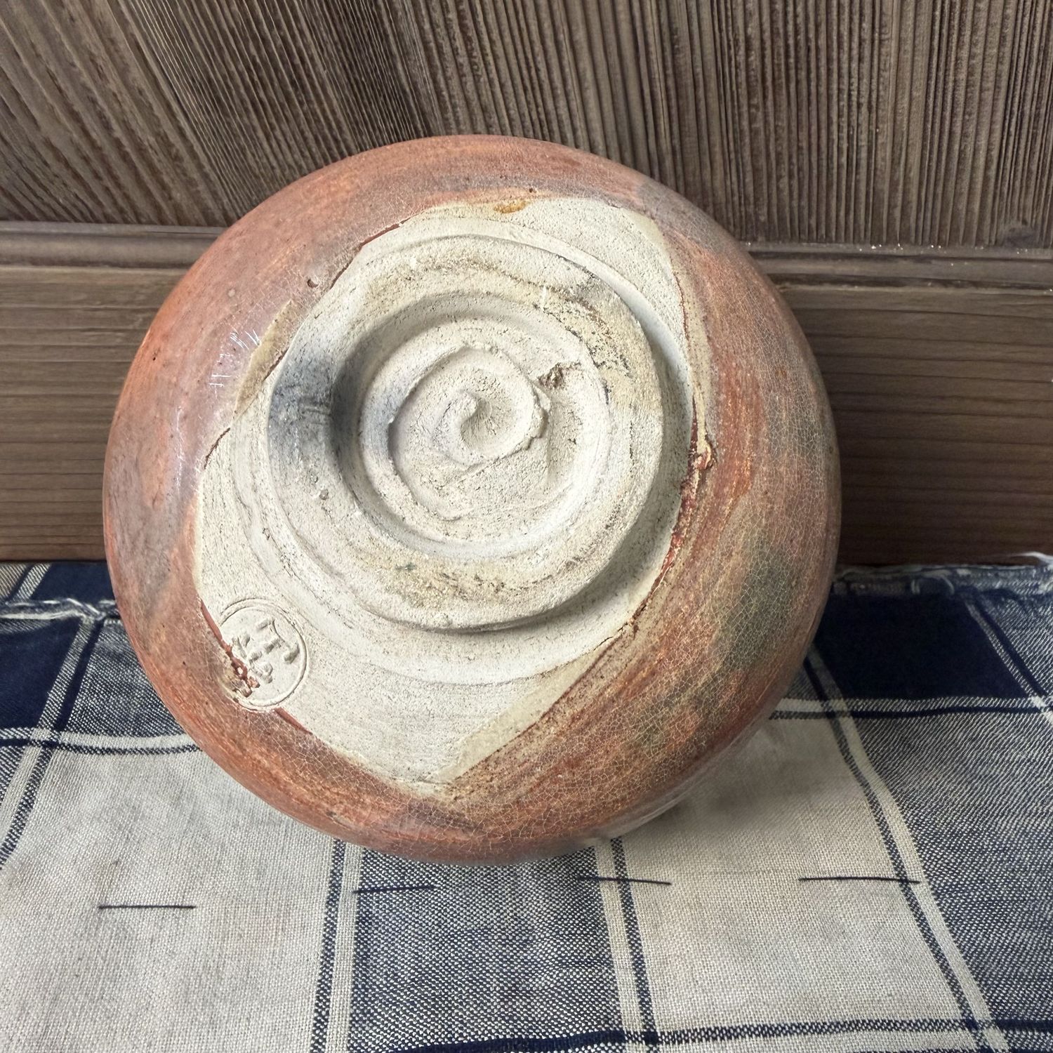 Japanese Raku-ware Matcha Chawan (Tea Bowl), 1970s