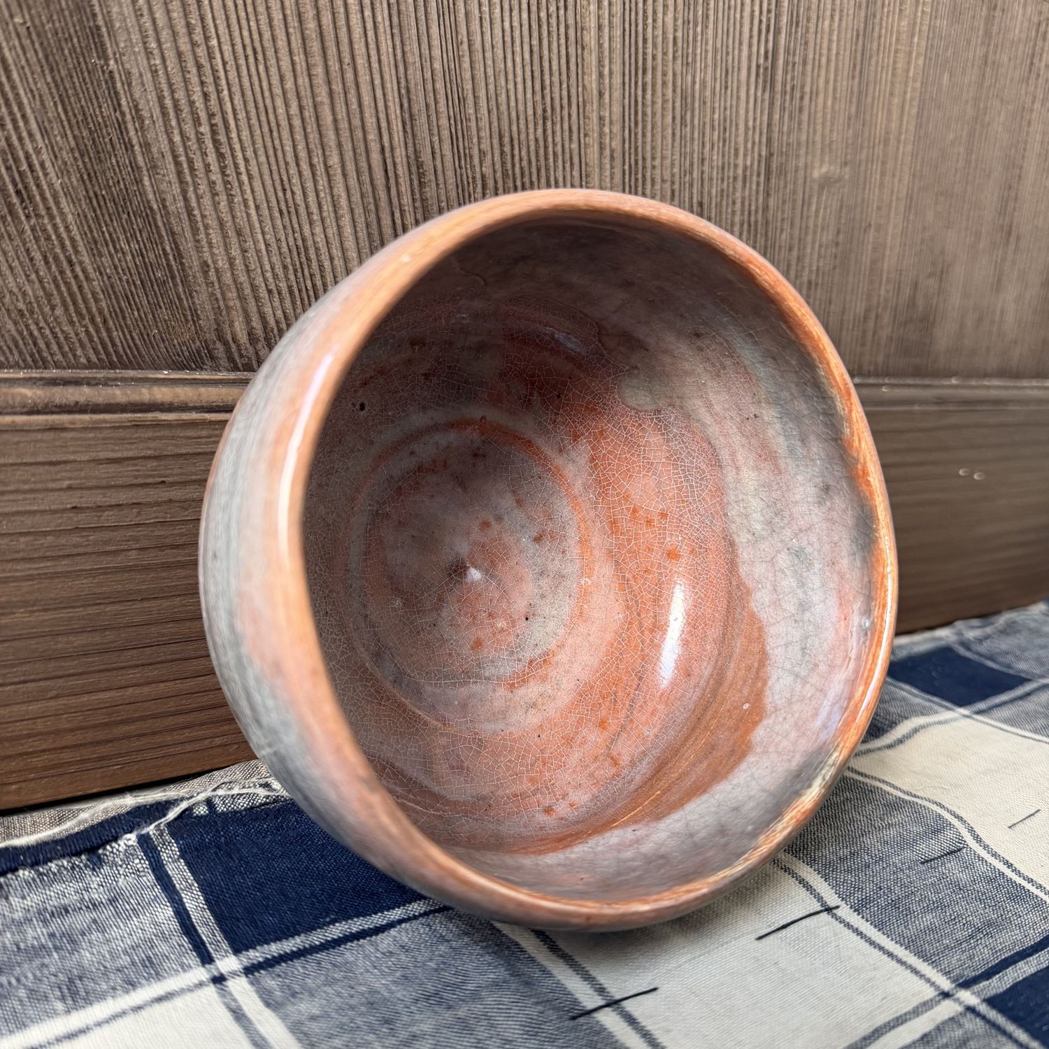 Japanese Raku-ware Matcha Chawan (Tea Bowl), 1970s