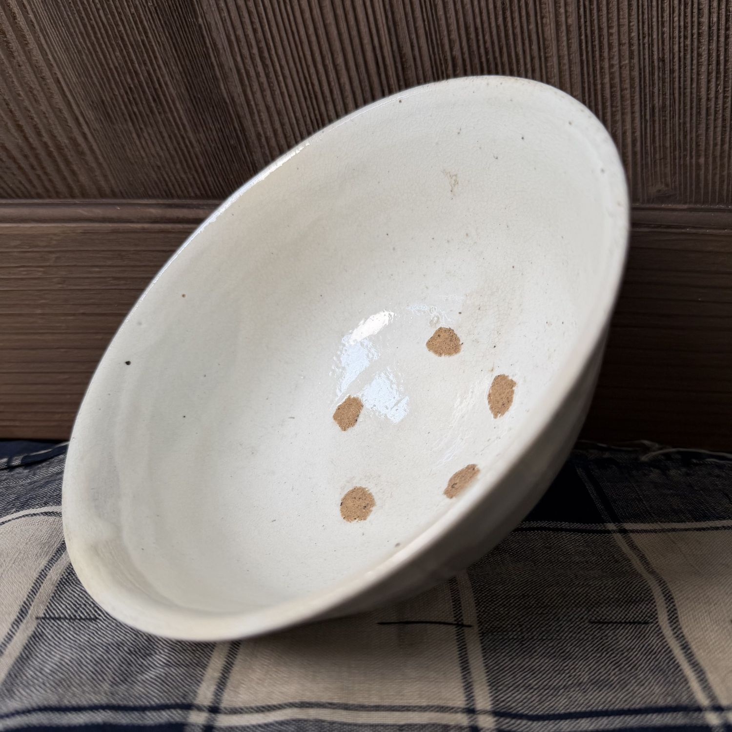 Japanese Matcha Chawan in Kohiki Style, 1950s Japanese Matcha Chawan in Kohiki Style, 1950s