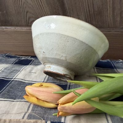 Japanese Matcha Chawan in Kohiki Style, 1950s