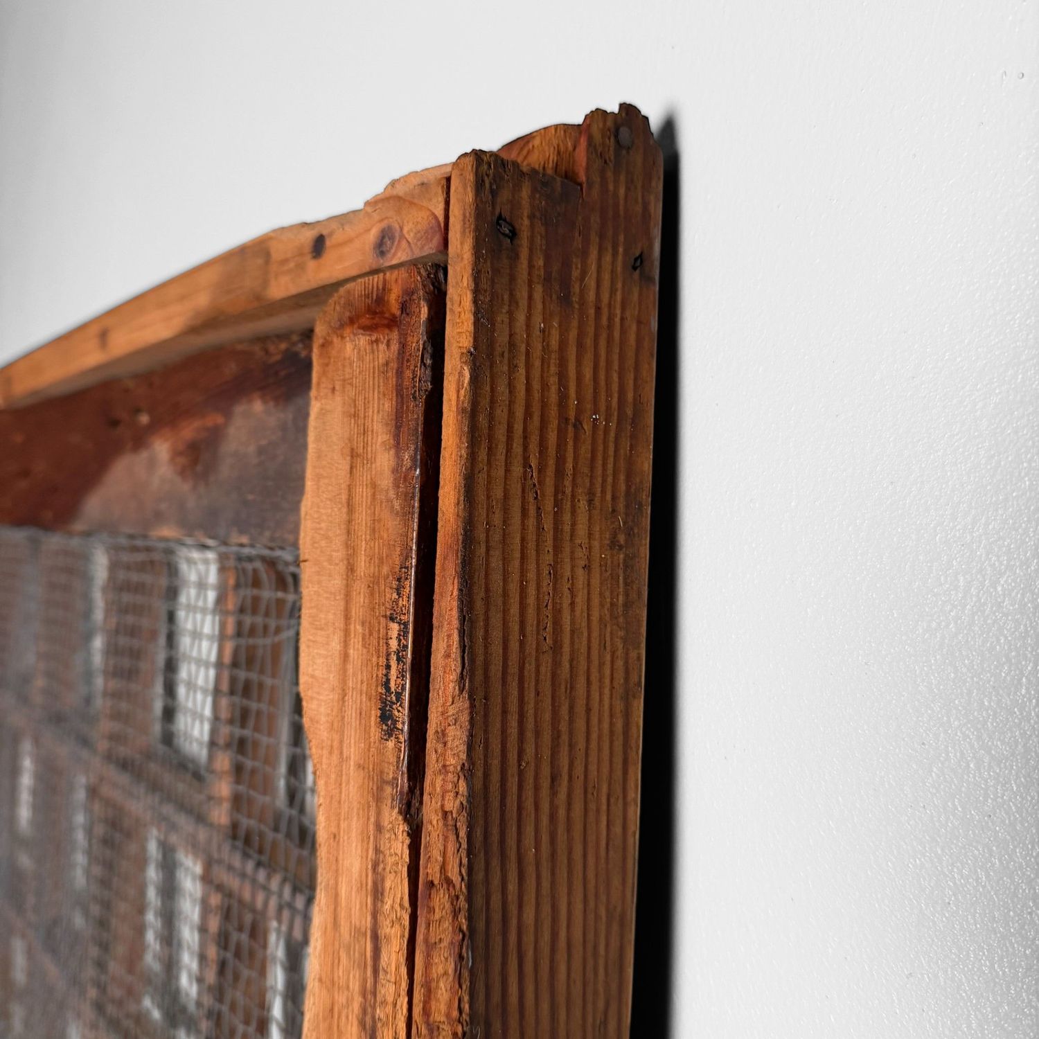 Antique Japanese Wooden Door, Authentic Wall Panel, 1890s Antique Japanese Wooden Door, Authentic Wall Panel, 1890s