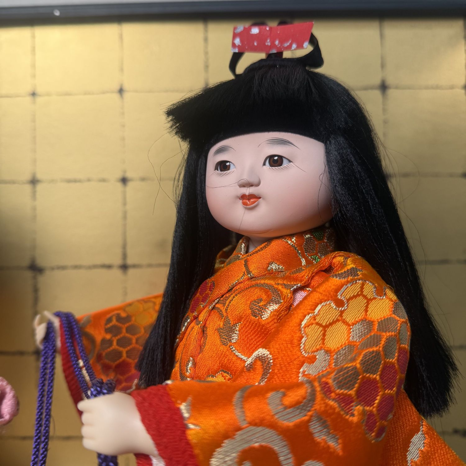 Japanse Ichimatsu Poppen-display, Sangatsu Ningyō, 1970s