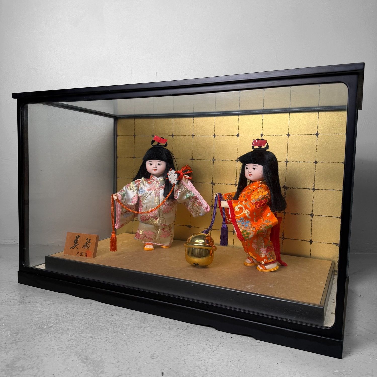 Japanse Ichimatsu Poppen-display, Sangatsu Ningyō, 1970s