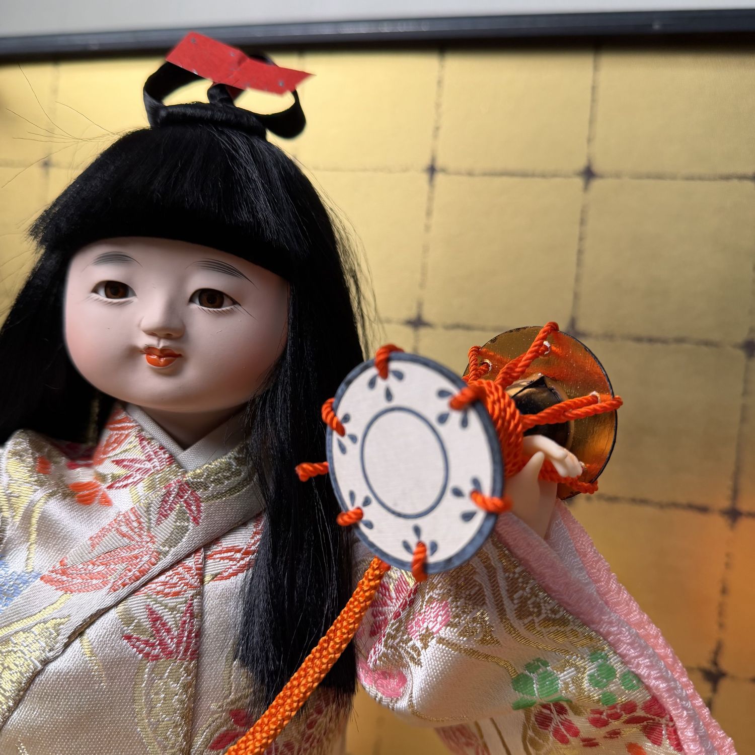 Japanse Ichimatsu Poppen-display, Sangatsu Ningyō, 1970s