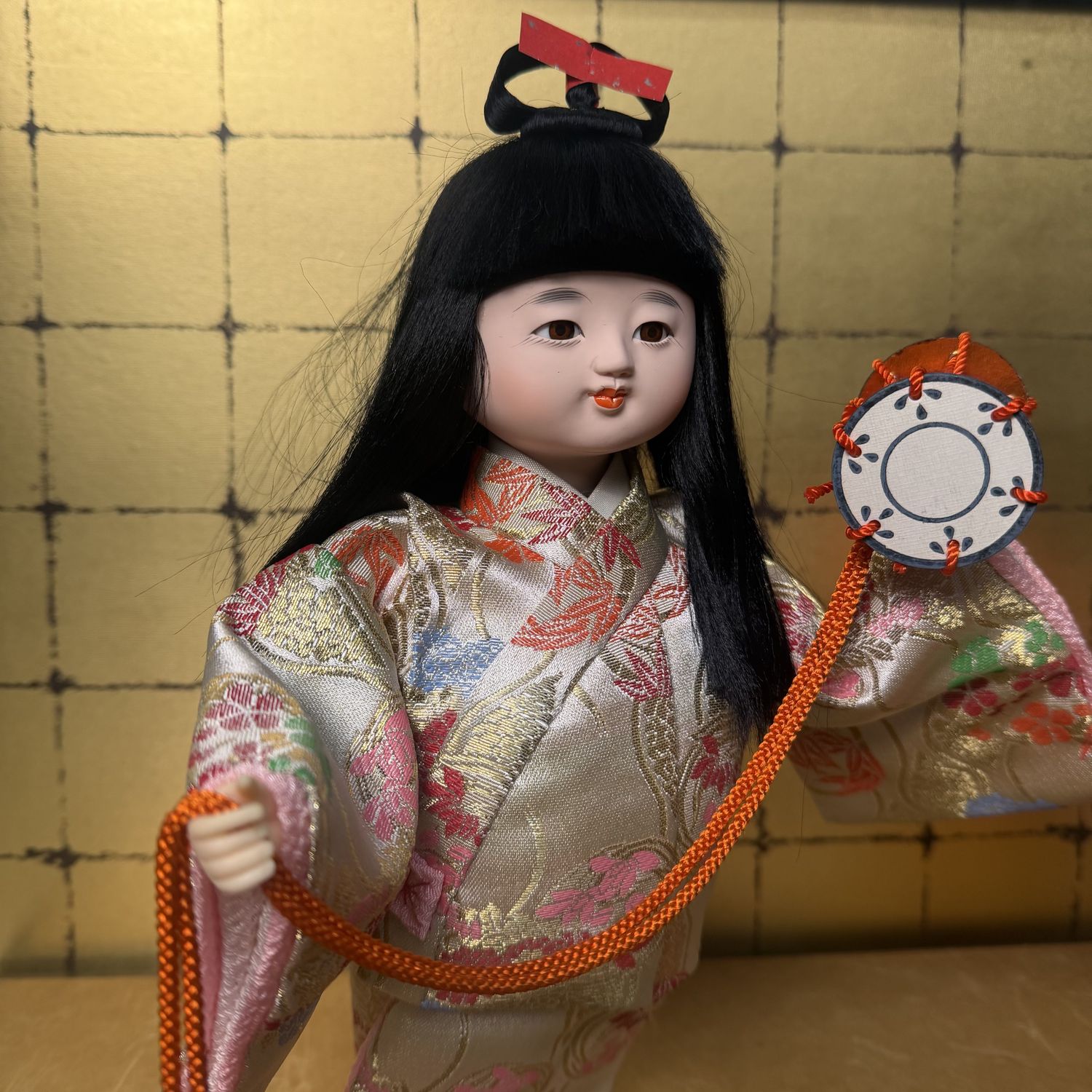 Japanse Ichimatsu Poppen-display, Sangatsu Ningyō, 1970s