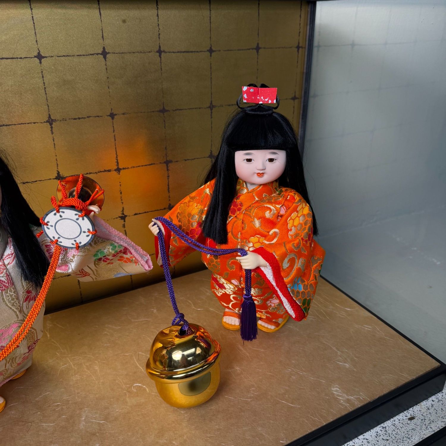 Japanse Ichimatsu Poppen-display, Sangatsu Ningyō, 1970s