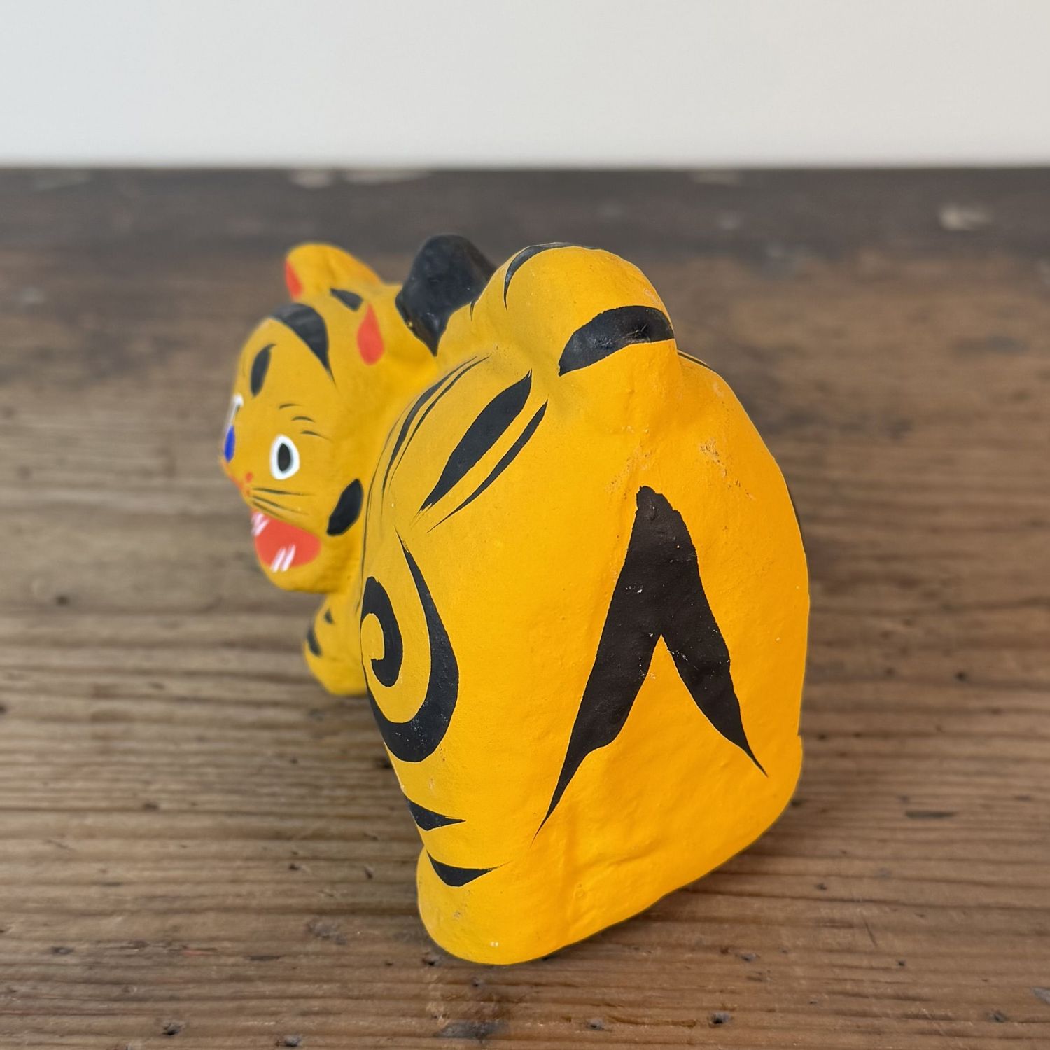 Vintage Japanese folk art tiger