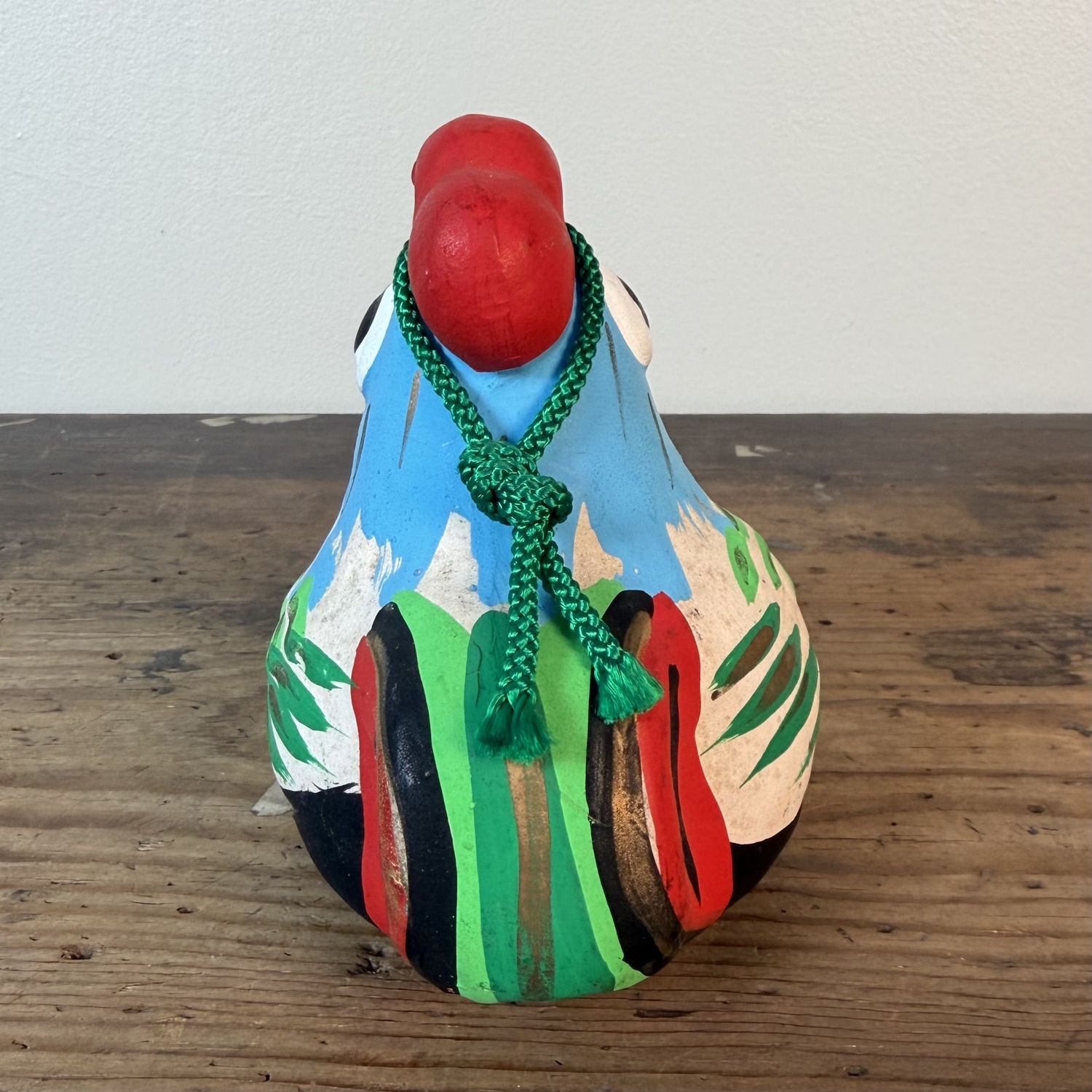 Japanese Dorei Rooster – Ceramic Lucky Bell Charm