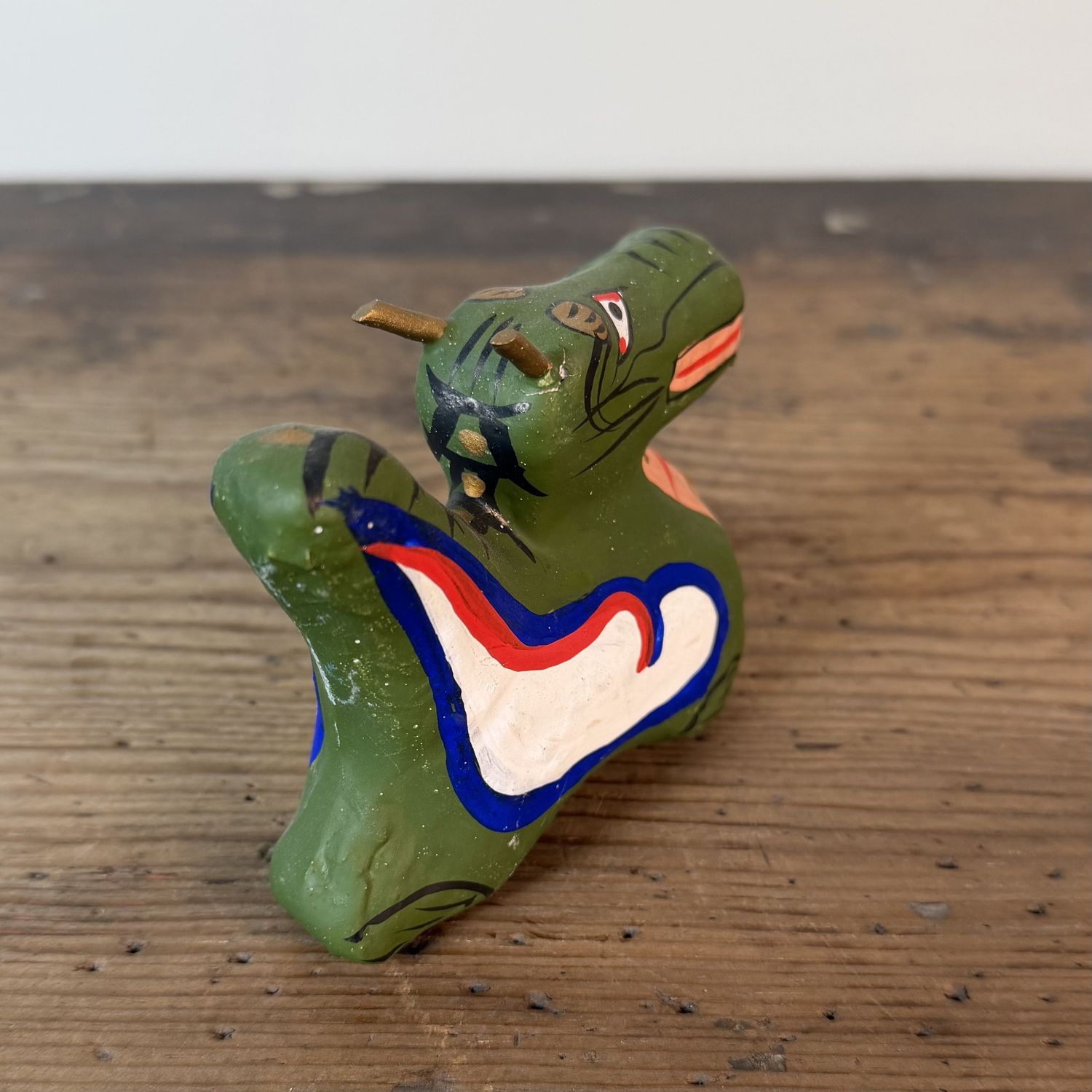 Vintage Japanese folk art dragon