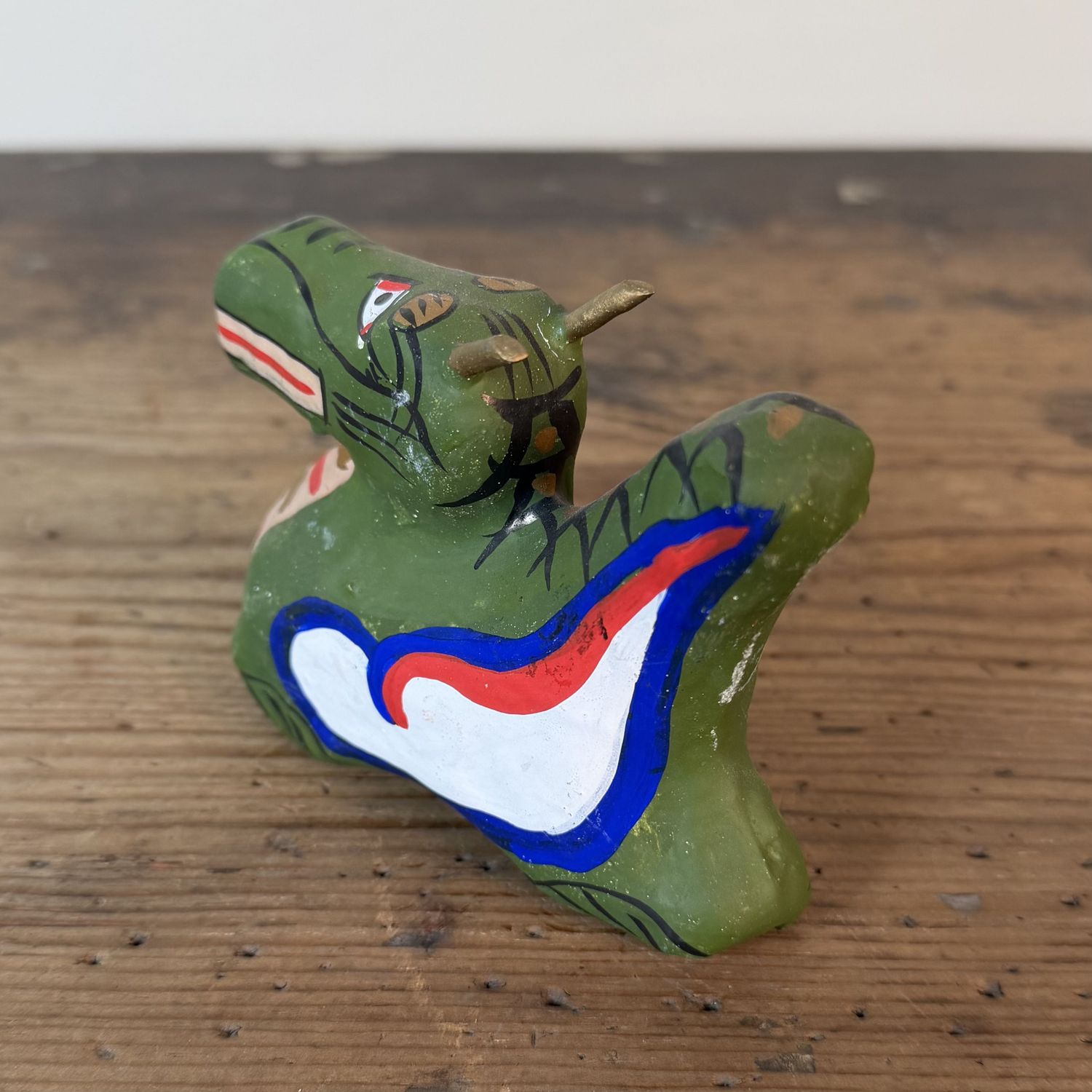 Vintage Japanese folk art dragon