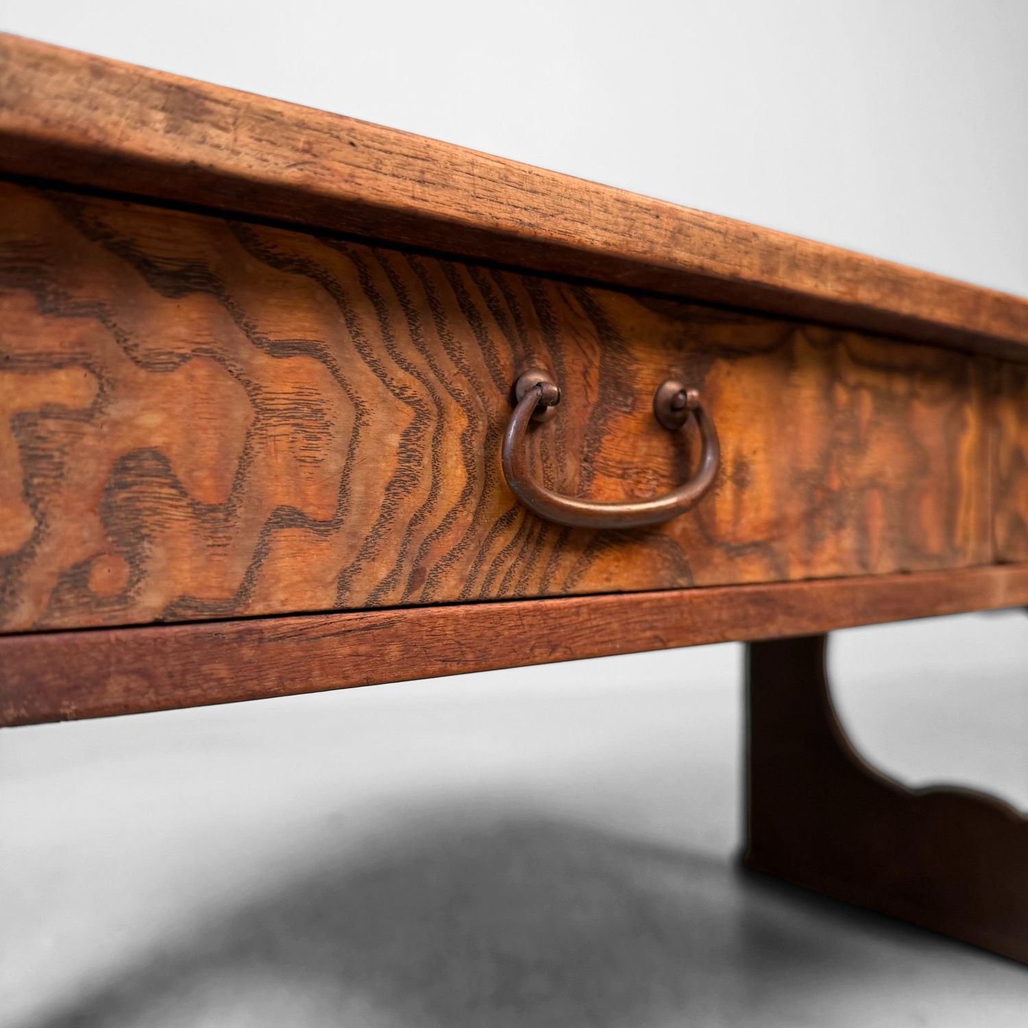Traditional Japanese Low Writing Desk, Fumizukue, 1910s Traditional Japanese Low Writing Desk, Fumizukue, 1910s