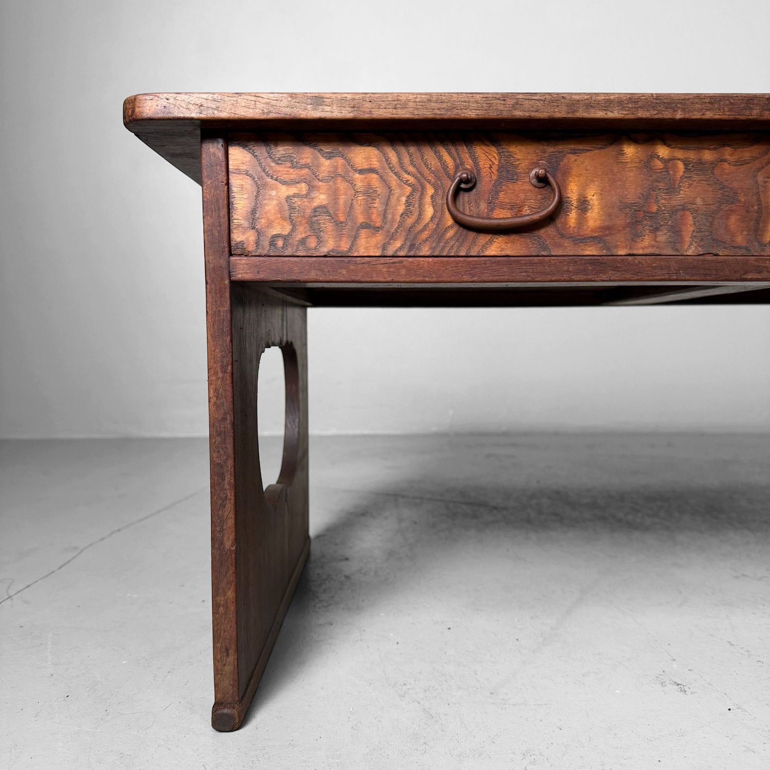 Traditional Japanese Low Writing Desk, Fumizukue, 1910s Traditional Japanese Low Writing Desk, Fumizukue, 1910s