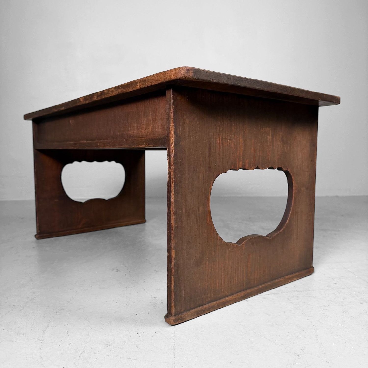 Traditional Japanese Low Writing Desk, Fumizukue, 1910s Traditional Japanese Low Writing Desk, Fumizukue, 1910s