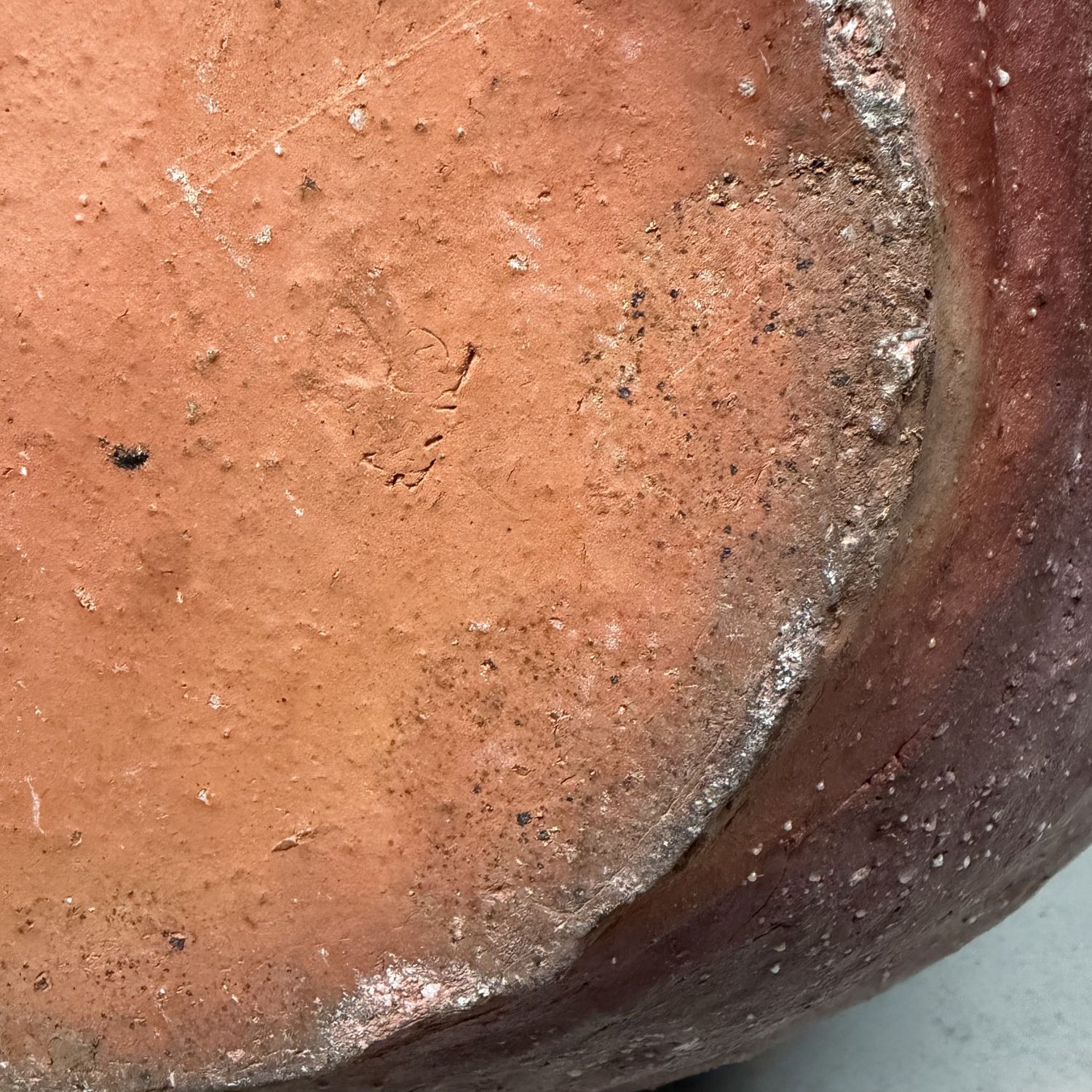 Large Shigaraki Tsubo – Monumental Floor Vase, 1940s