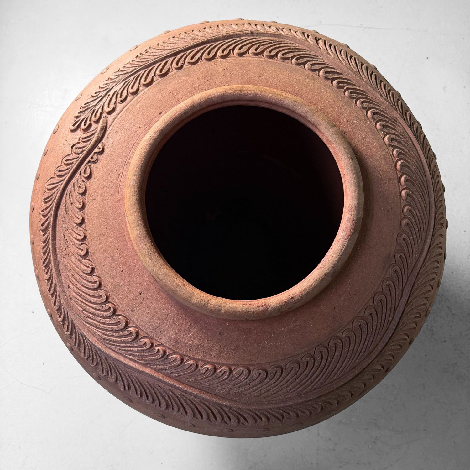 Monumentale Japanse Terracotta Kruik, 1960s