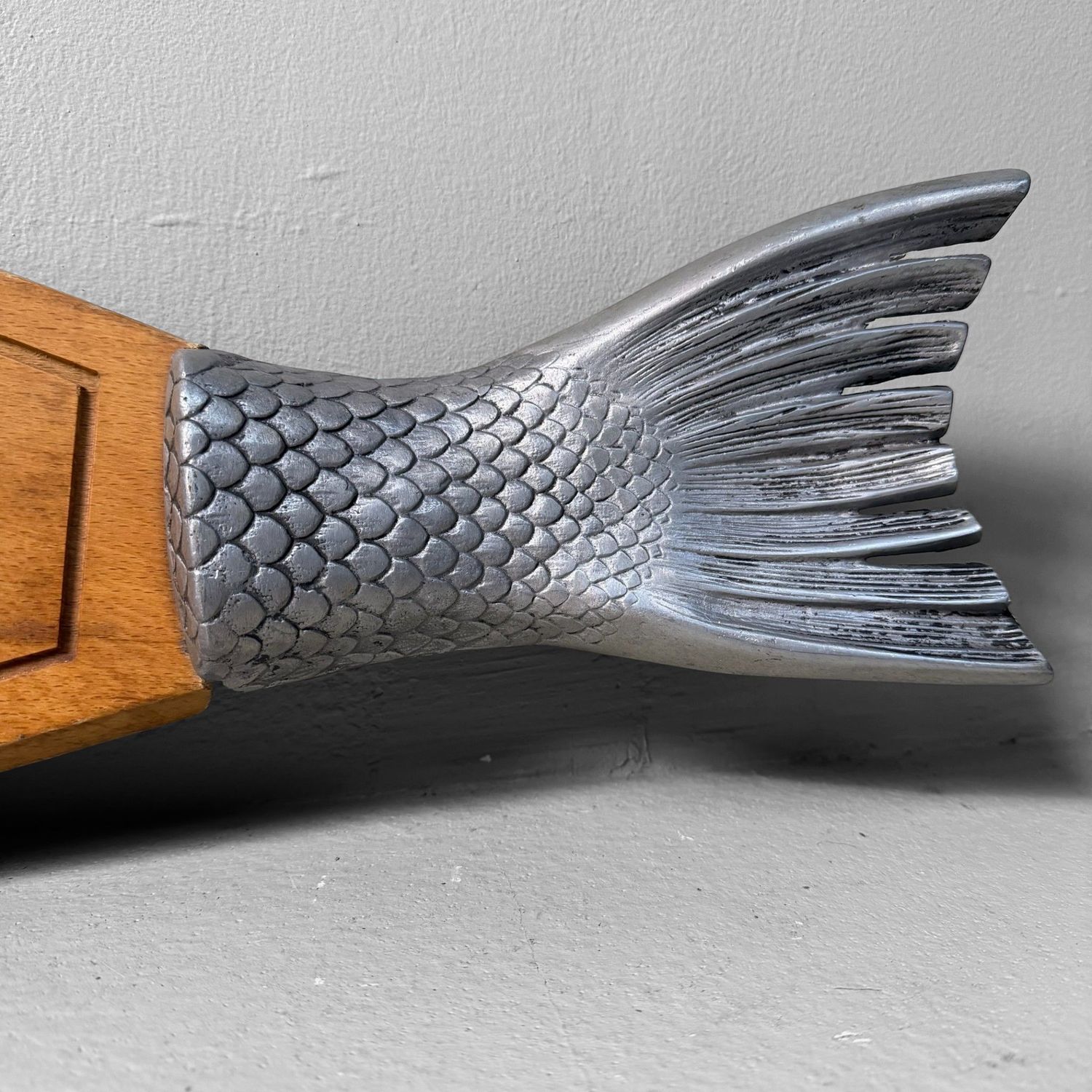 Vintage Fish-Shaped Serving Board “Salmon”, Japan, 1960s