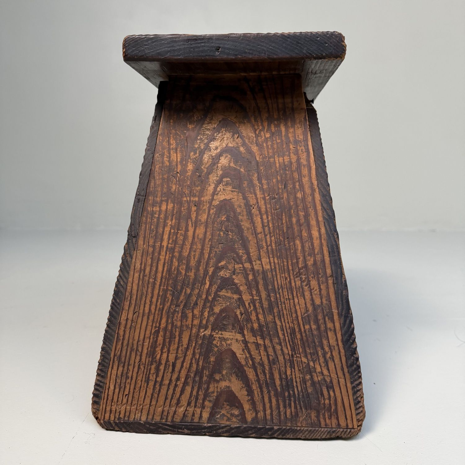 Minimalistische Houten Fumidai Opstap, Japan, 1920s