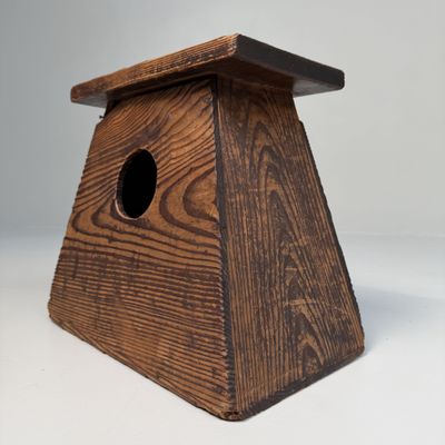 Minimalistische Houten Fumidai Opstap, Japan, 1920s