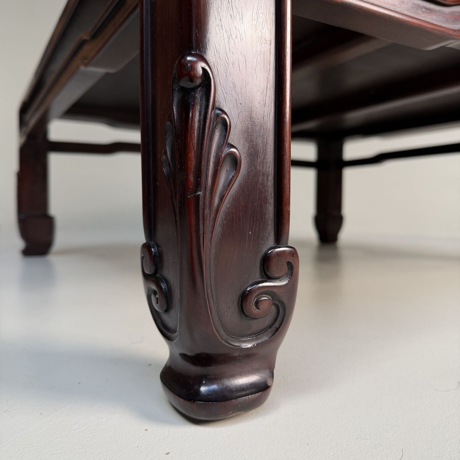 Japanse Zataku, Elegante Lage Salontafel, 1940s