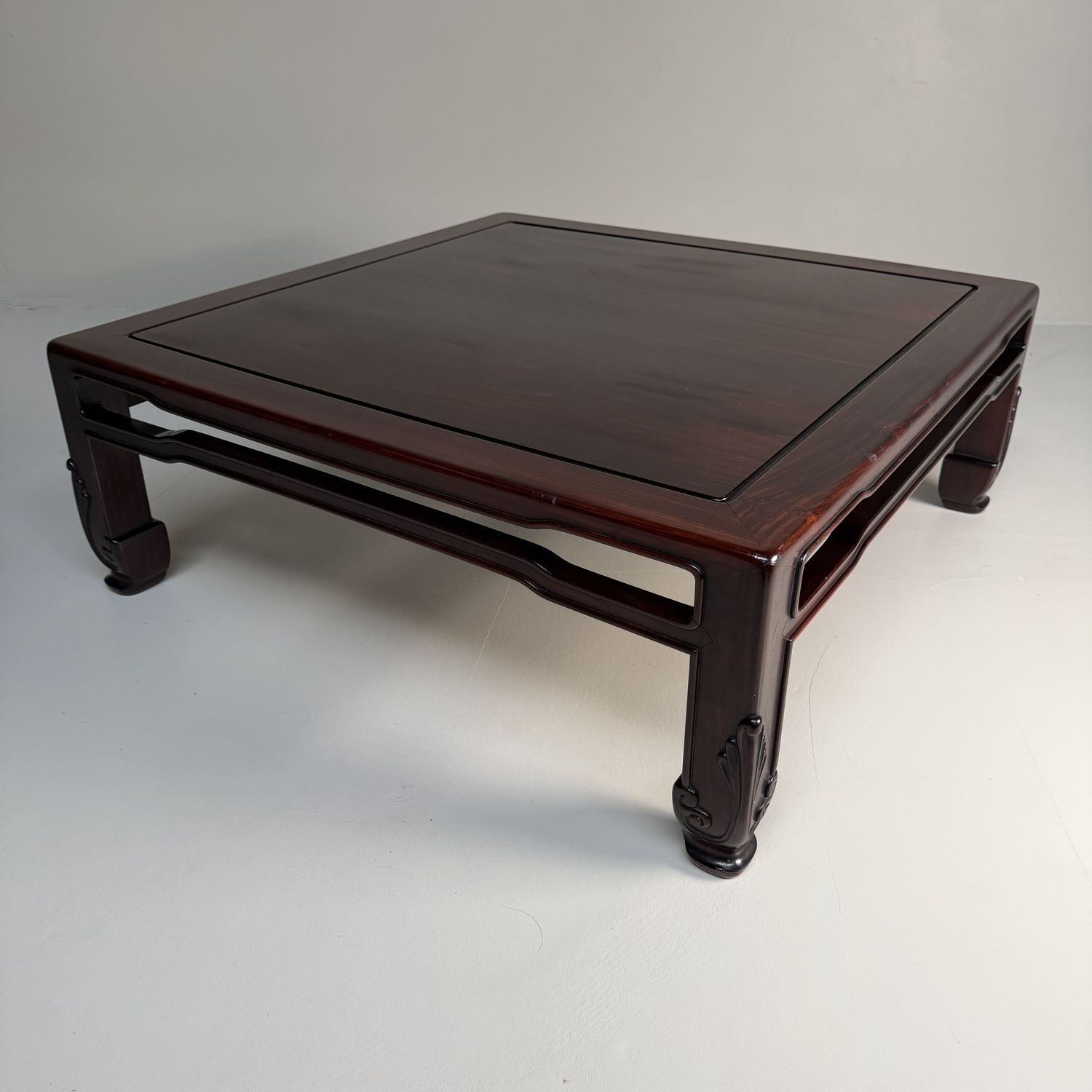 Japanse Zataku, Elegante Lage Salontafel, 1940s