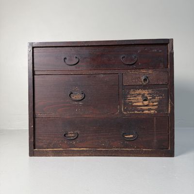 Japanse Kodansu, Opbergmeubel, Ladekastje, 1910s Japanse Kodansu, Opbergmeubel, Ladekastje, 1910s