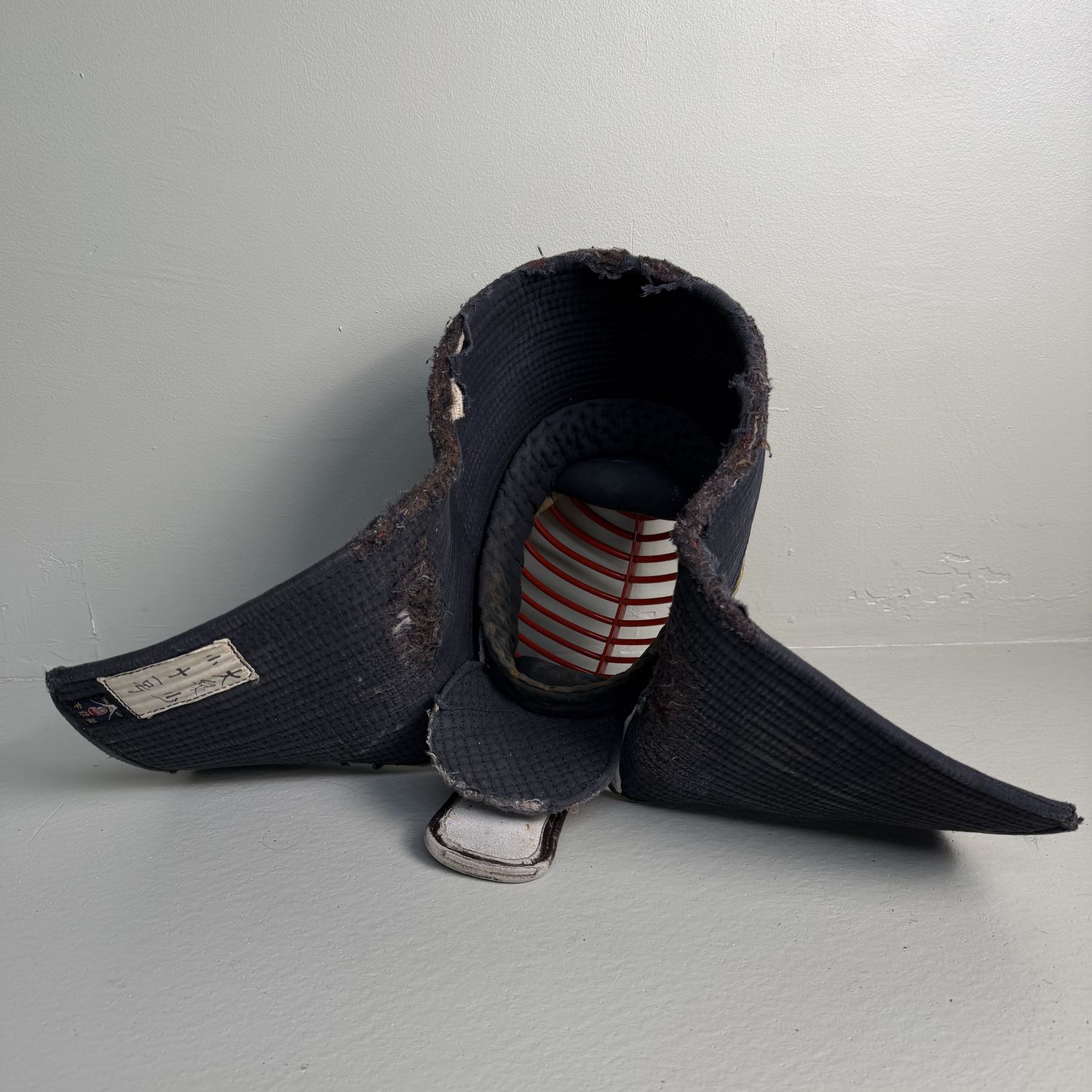 Authentieke Kendō Men (helm), Indigo, 1960–1970