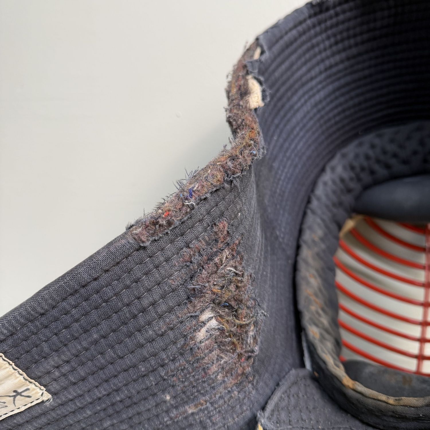 Authentieke Kendō Men (helm), Indigo, 1960–1970