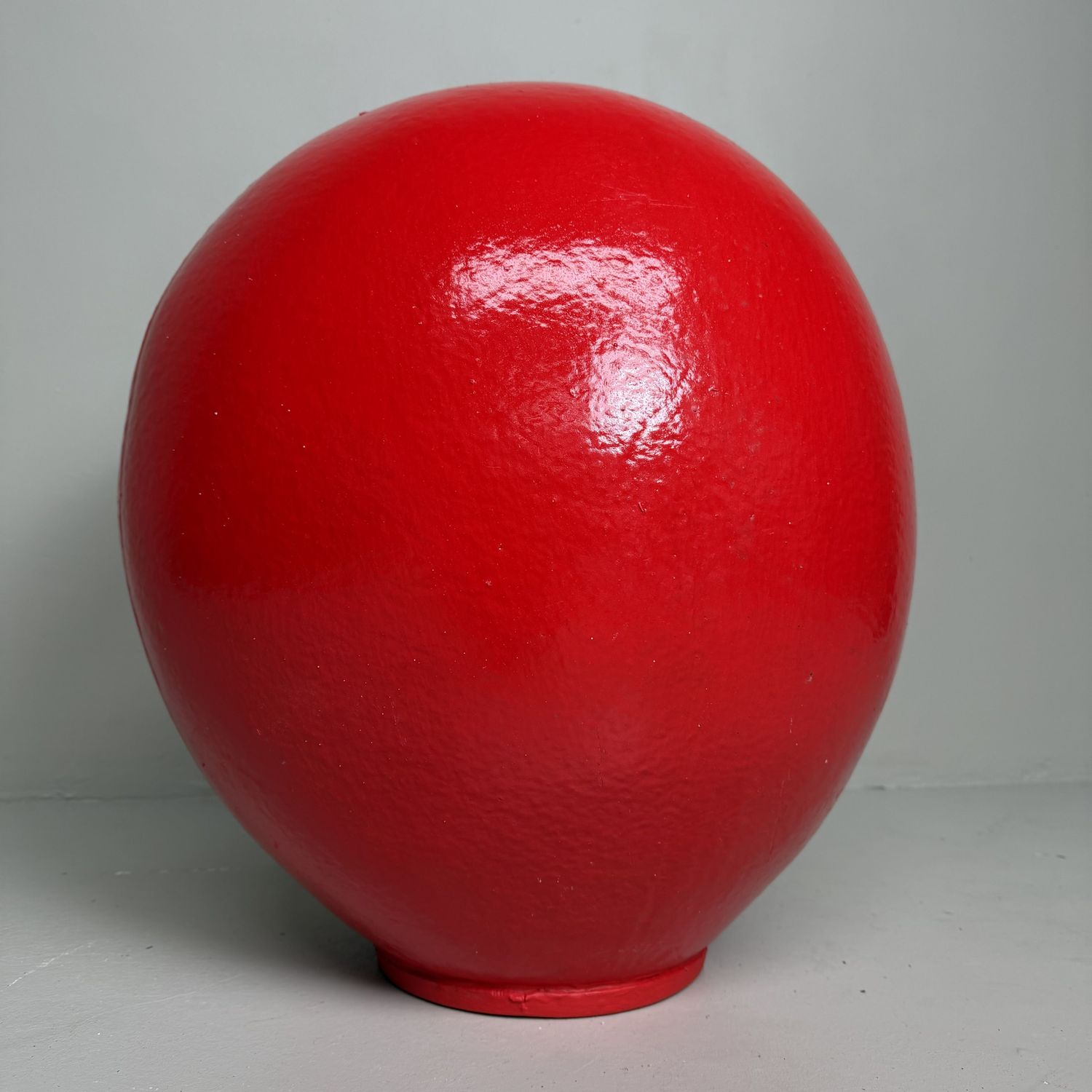 Large Japanese Daruma, Traditional Good-Luck Charm, 1980s