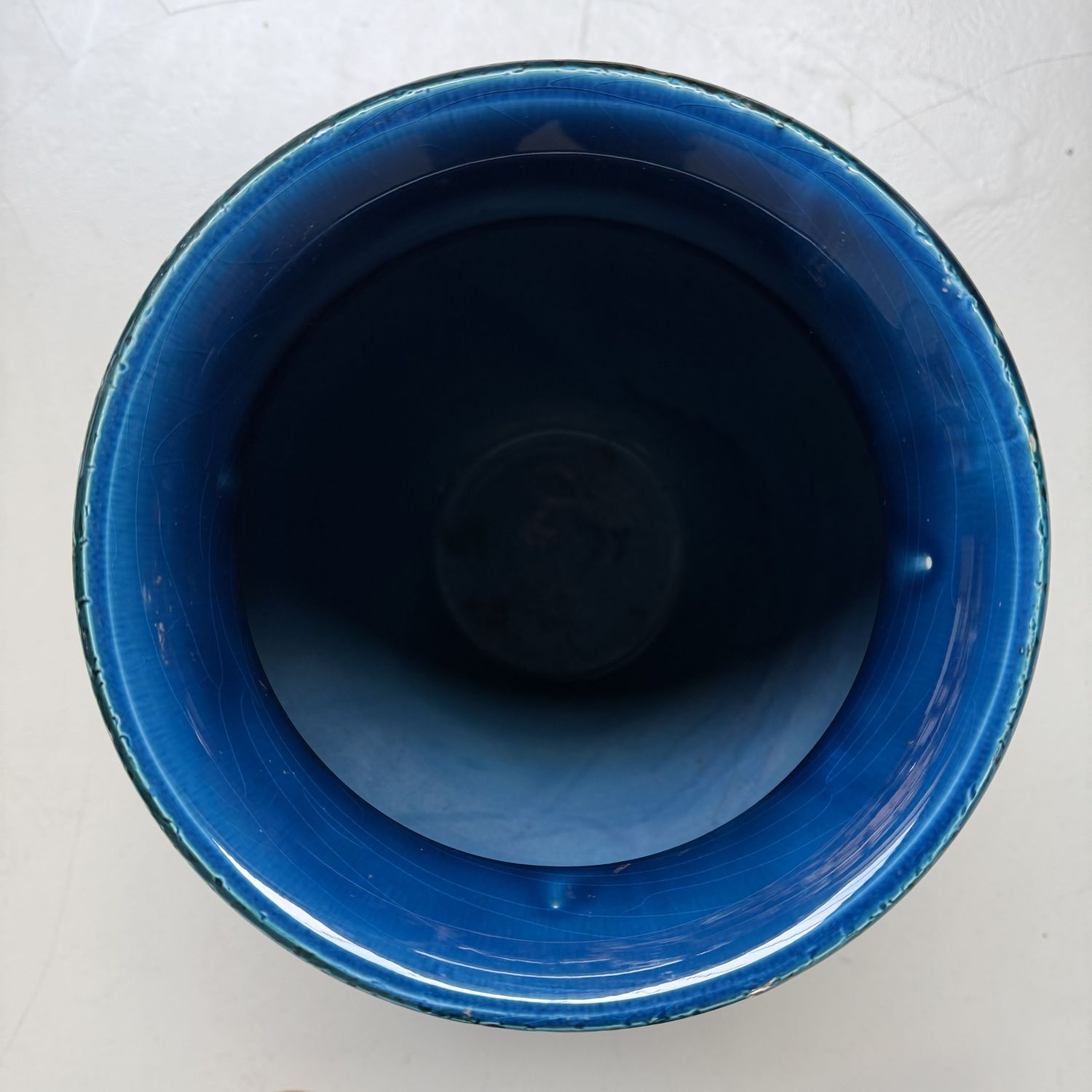 Ceramic Vase in Rimini Blu Style, Bitossi (Aldo Londi), 1970s