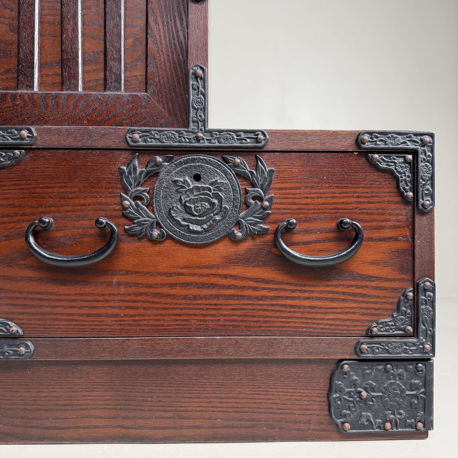Japanese Kaidan-Dansu Step Chest, Display Storage Cabinet, 1970s