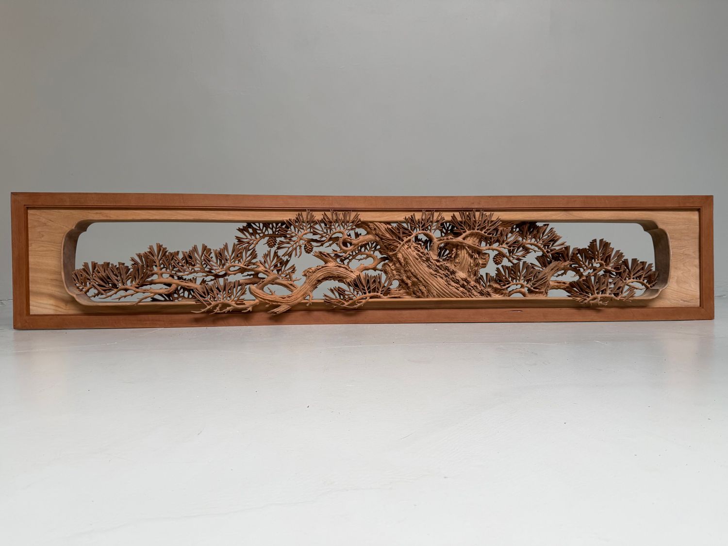 Grote Japanse Ranma, Pijnboom-snijwerk, 1960s