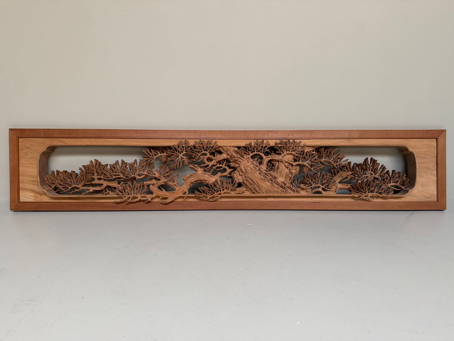 Grote Japanse Ranma, Pijnboom-snijwerk, 1960s