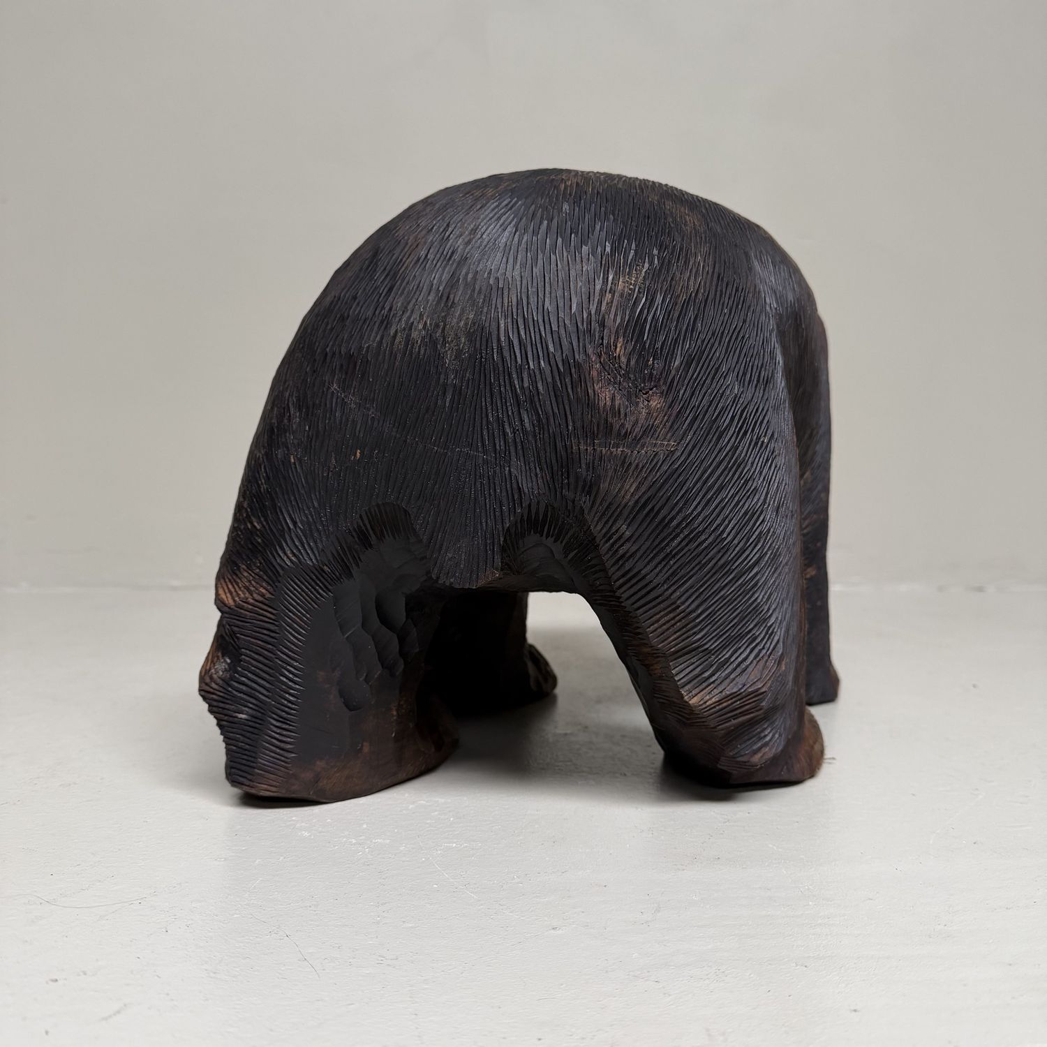 Large Wooden Ainu Bear – Kibori Kuma, 1940s