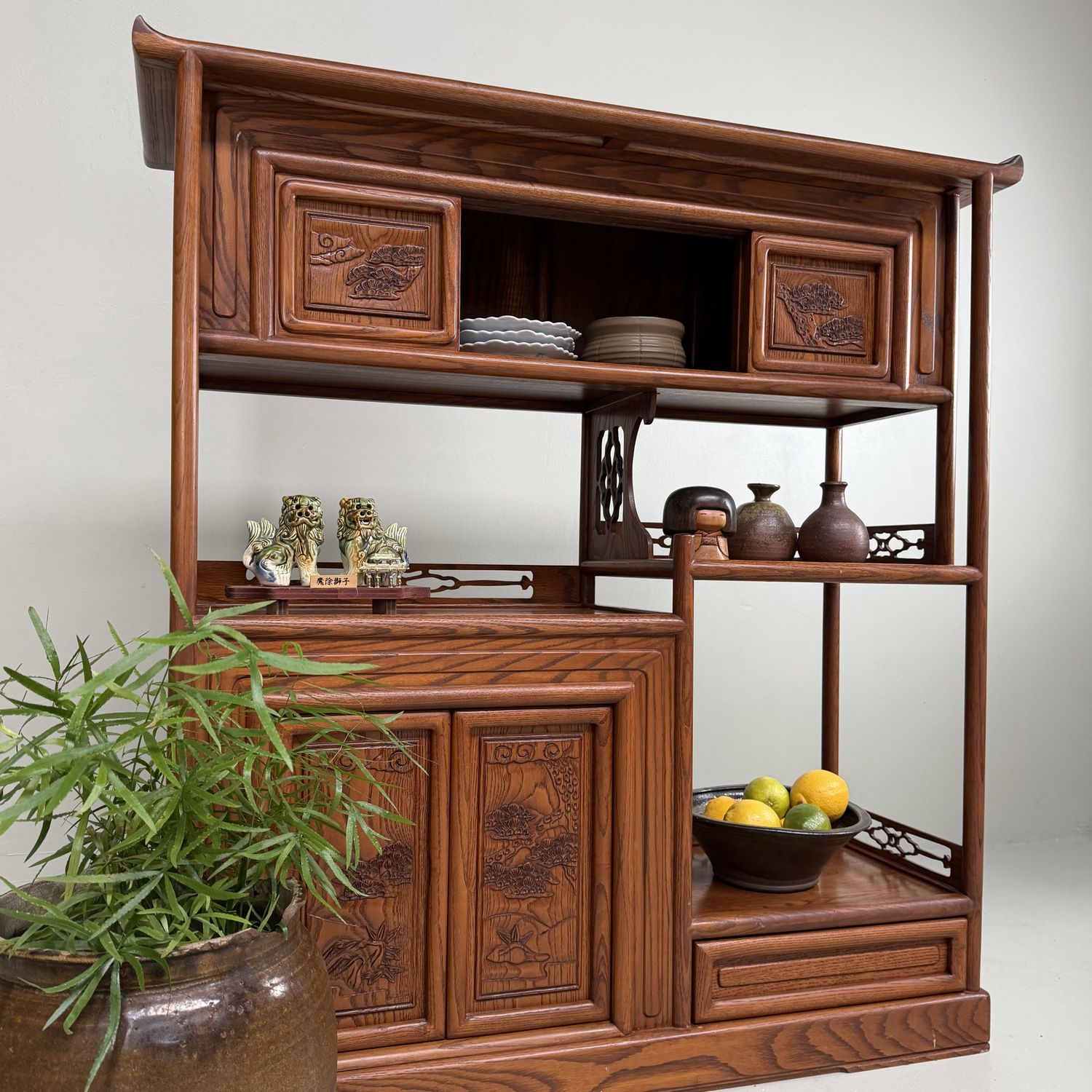 Japanse Kazaridana (Tana) Etagère Displaykast – 1930s