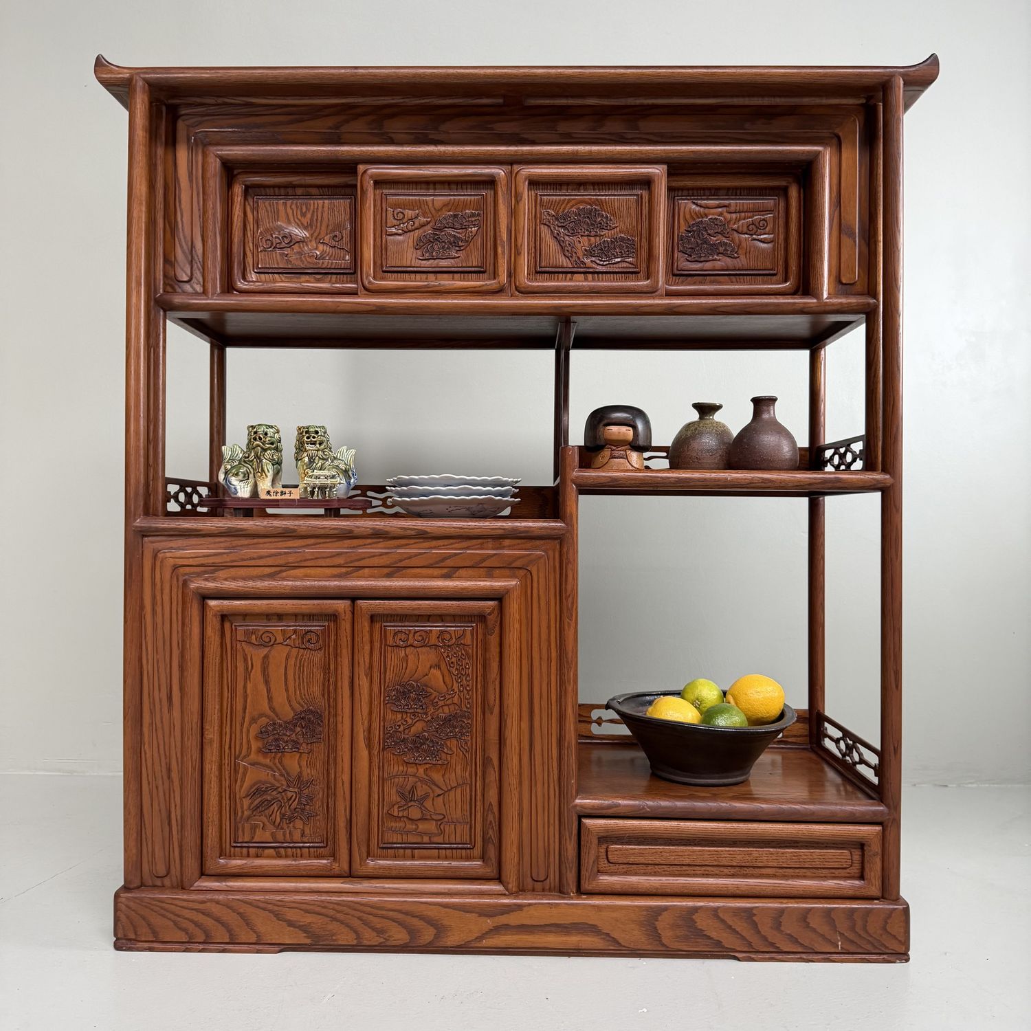 Japanse Kazaridana (Tana) Etagère Displaykast – 1930s