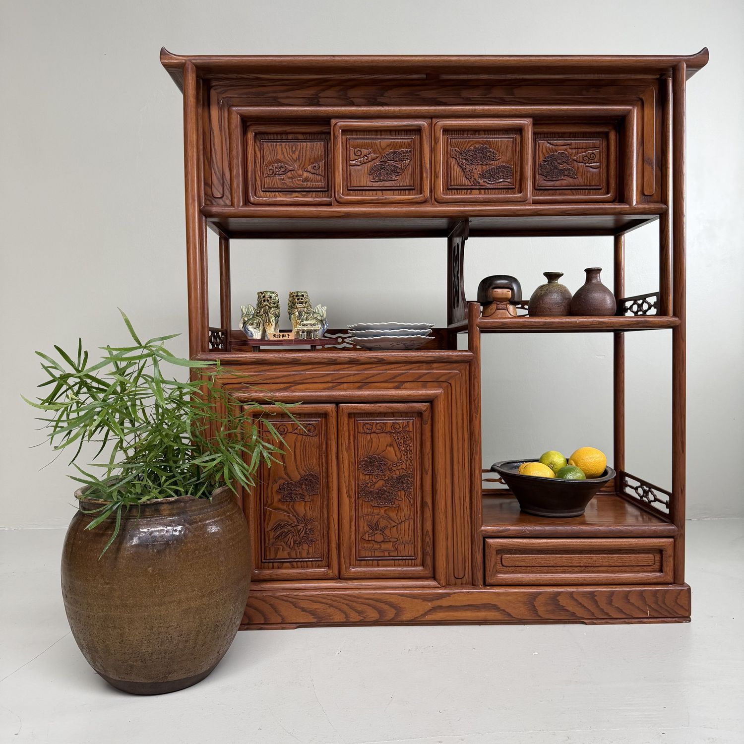 Japanse Kazaridana (Tana) Etagère Displaykast – 1930s